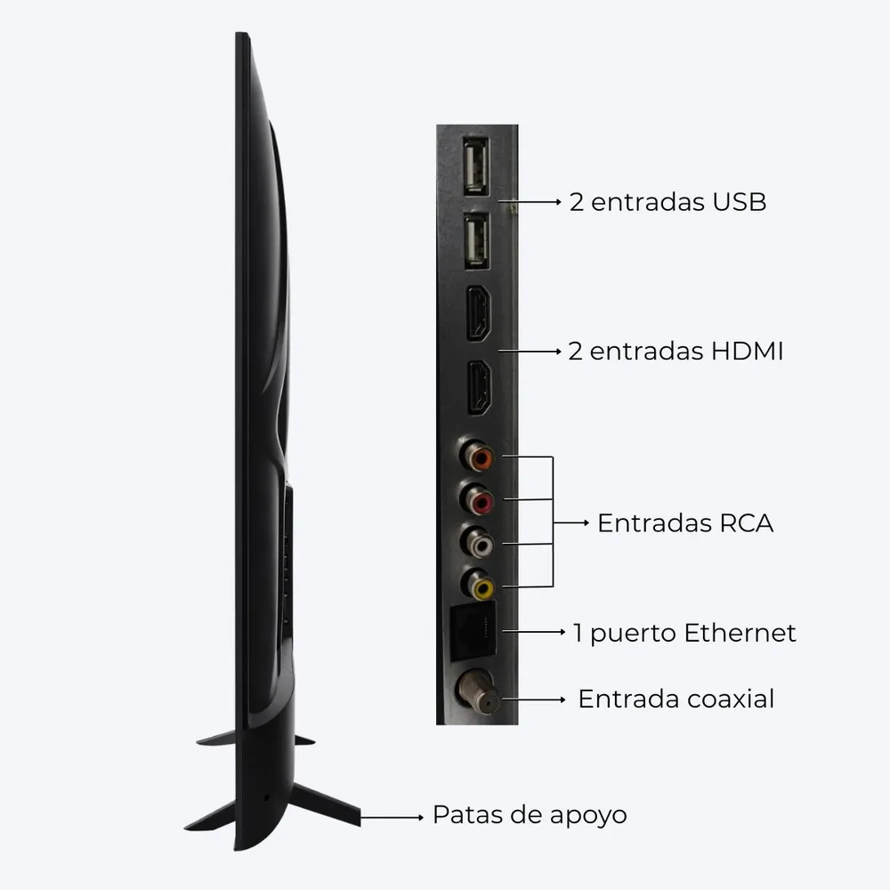 Smart TV 55” Oryx – 4K Ultra HD