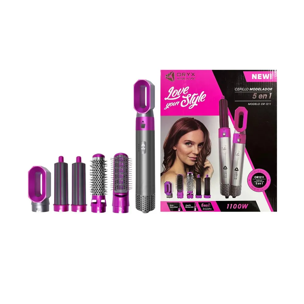 Cepillo modelador 5 en 1 Oryx